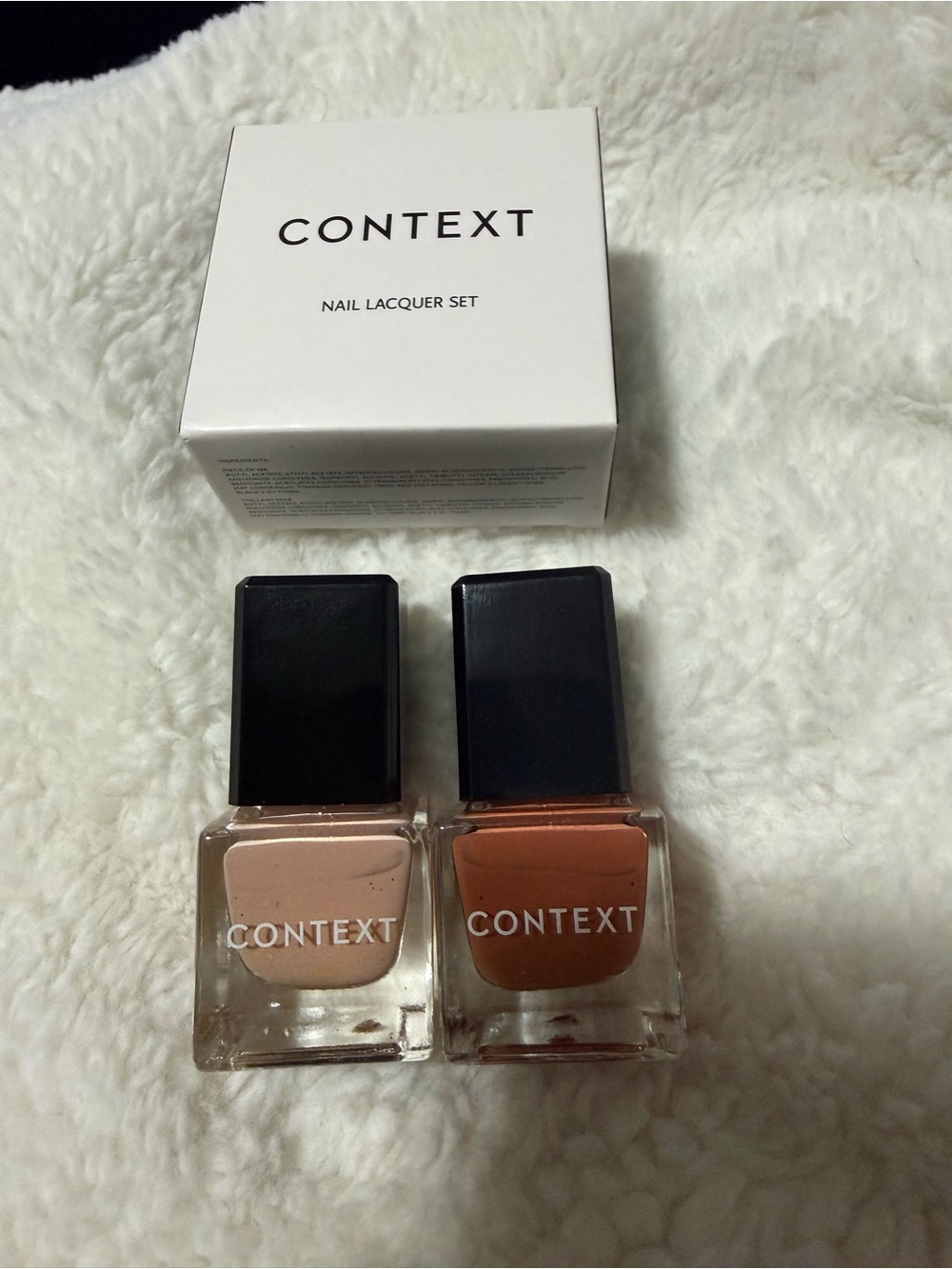 CONTEXT Nail Lacquer Duo Piece of Me & The Last Mile New in Box